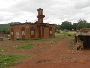 Typical Village Mosque in Sahel, this one is from Burkina